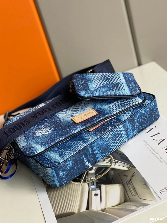 Fake Louis Bags VUITTON MESSENGER LOUIS TRIO 0724
